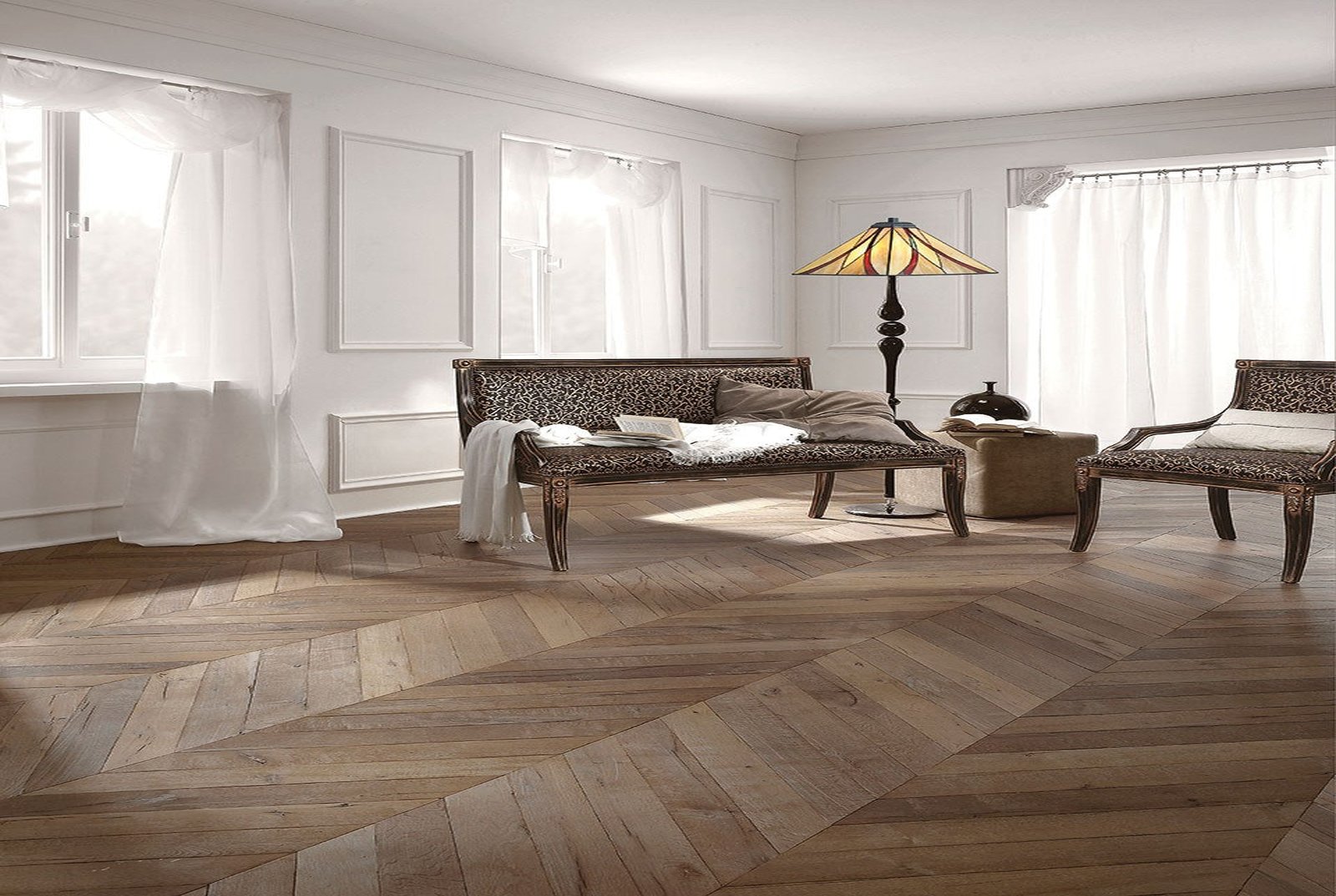 Parquet point de Hongrie sur mesure