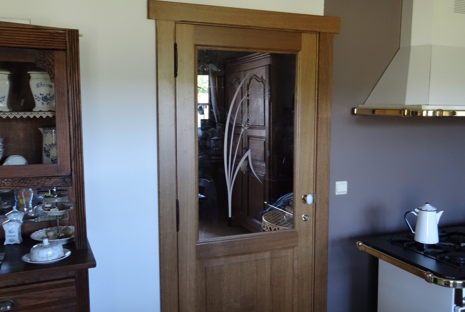 Porte intérieure sur mesure - Menuiserie Dasnois